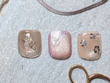 キュー(.Cue)/フット＊親指アート ¥7000