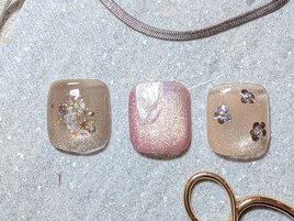 フット＊親指アート ¥7000