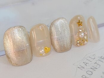 ネイルフロンティア 吉祥寺(NAIL FRONTIER)/ゴールドクリスマス5480円~