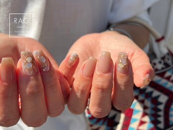 ラグ ネイル(RAG nail)/シンプル/夏ネイル