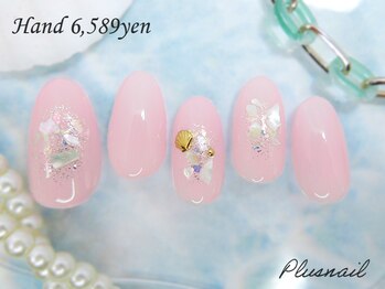 プラスネイル 自由が丘店(PLUS NAIL)/【2736】定額6,589円ガーリー