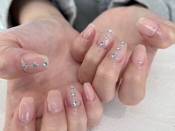 ネオリーブシェリエ 浅草店(Neolive cherie)/ビジューネイル