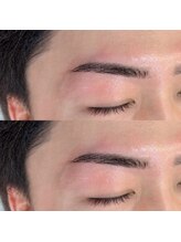 ラヴィズム アイラッシュ アンド ネイル (LUVISM)/メンズアイブロウ★ 担当:時田