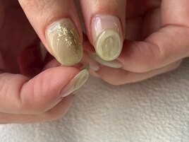 Kanna限定淡色ニュアンスネイル