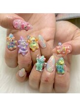 プリュム(Plume)/3D/推しネイル/キャラクター