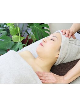 ヘッドスパで癒されたい