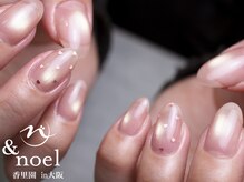 ノエル(Noel)/ハートホログラムネイル