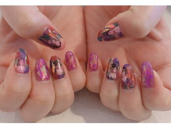 ネイルサロン ブリリアント(Nail Salon Brilliant)/アート4＋キャラネイル6
