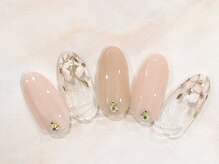 プルトワ(pourtoi)/お花ネイル★