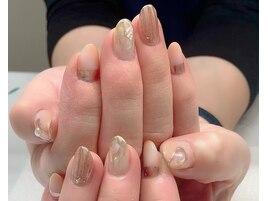 ミラー、貝殻アート