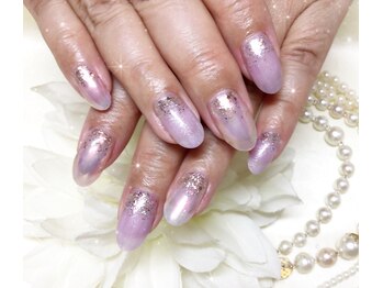 ウィズ フェリーク/オーロラパープルネイル