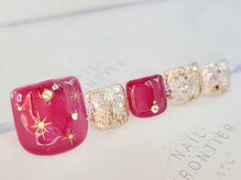 ネイルフロンティア 吉祥寺(NAIL FRONTIER)/キラキラストーンフット8980円～