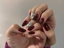 アイネイルズ 梅田店(I nails)/ストーン華奢ライン￥9700