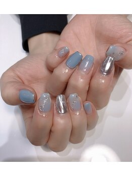 クリスタルネイルサロン(Crystal Nail)/ブルーネイル