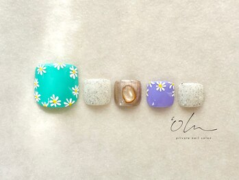 オル('olu)/4月フットネイル定額【Spring】