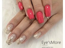 アイズモア 京王八王子店(Eye's More～eyelash＆nail～)/ワンカラー×チグハグ