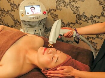 トータルボディケアサロン パルム 江古田店(PALM)の写真/【憧れのフェイスラインへ】小顔になりたい！たるみも引き締めたい！を同時に叶えるラジオ波フェイシャル♪