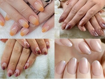 ケアビューティサロン(care beauty salon)の写真/派手じゃないのに、ぐっと垢抜ける。透明感カラーで “手が綺麗な人” に