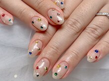 クイーンズネイルサロン(Queen's nail salon)/ストーンつけ放題