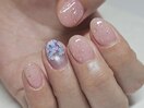紫陽花とバブルホロ