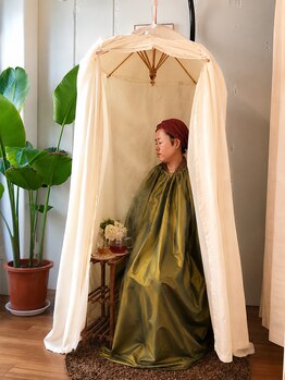 サロン ド クーラ(Salon de CURA)の写真/「なんとなく不調」を感じたら、よもぎ蒸しで温活♪