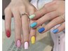 ※おススメNO1・☆彩りレインボーキャンディマグ/ワンカラーネイル☆¥7990