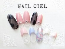 ネイル シエル(nail ciel)/[2]アート付定額コース◆￥5300