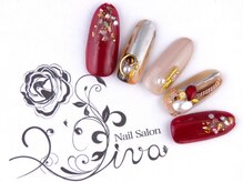ネイルサロン ディーバ ギンザ(Nail salon Diva GINZA)/レッドマーブル