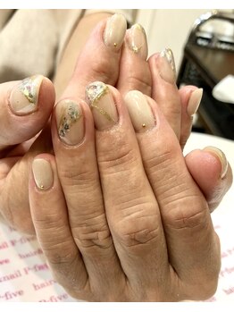 ヘアアンドネイル ピーファイブ(P-five)/定額コース☆夏ネイル☆