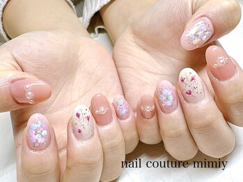 ミミィー(mimiy)/押し花ネイル☆