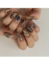 ヌア(nur.)/ブラウンnuance