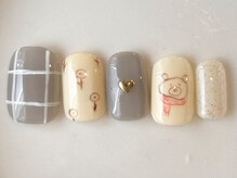 カラ ネイル 中津店(calla nail)/冷え性のクマ