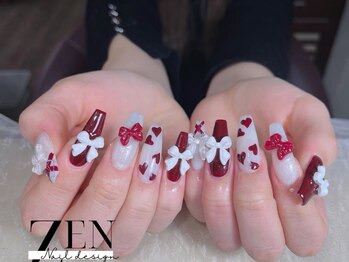 ゼン ネイル デザイン 池袋(ZEN NAIL DESIGN)/* 長 さだしやり放題×つけ放題
