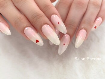 ワンカラー×ハート