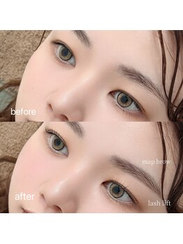 フローレイ 大矢知店(FlorEye)/まつ毛パーマ+眉スタイリング