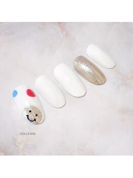 ドールズ ネイル(DOLLS NAIL)/7月 ¥6,900定額メニュー