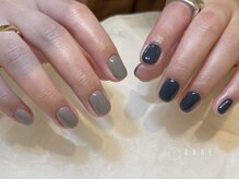 アンネ 東心斎橋店(ANNE)/グレーネイル 担当ari