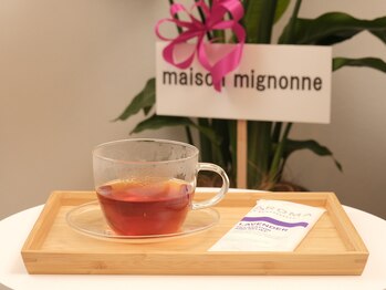 メゾン ミニョンヌ(maison mignonne)/ドリンクサービス♪♪