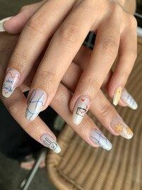 落書きネイル