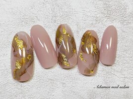 ニュアンス水彩ネイル