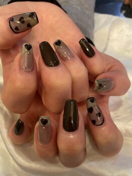 ガーデン ヘア&エステ&ネイル Garden/シースルーネイル