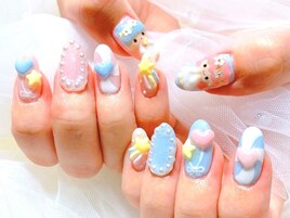 ☆キキ＆ララのキャラネイル☆