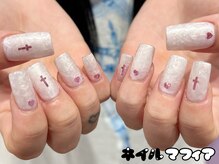 ネイルマフィア 原宿(NAIL MAFIA)/韓国ネイル/原宿ネイル/長さだし