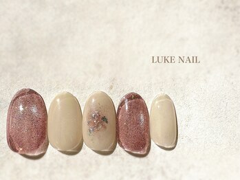 ルークネイル 恵比寿店(LUKE NAIL)/ジュエルマグチークネイル