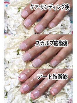 リリーヘブン(LILY HEAVEN)/スカルプの施術工程