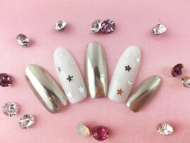 ミラーネイル&星［渋谷］