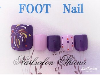 シイナ/フットネイル8000円