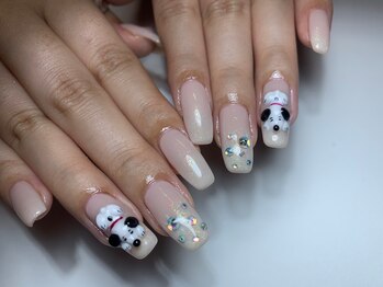 デザインネイル10870円