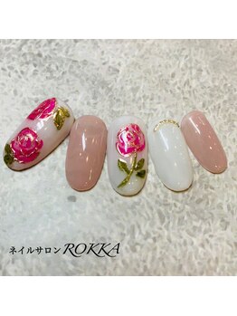 ロッカ(ROKKA)/フラワーアートネイル