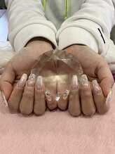 チェリーブロッサム(A CHERRY BLOSSOM)/ホワイトオーロラネイル